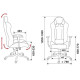Игровое кресло Бюрократ CH-772N/BL+RED
