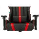 Кресло игровое Бюрократ VIKING ZOMBIE A4 RED черный/красный