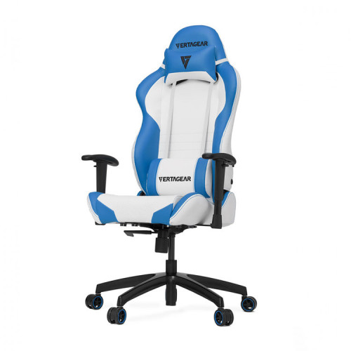 Игровое кресло Vertagear SL2000 бело-синее