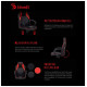Кресло игровое A4Tech Bloody GC-140 черный/красный
