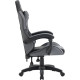 Игровое кресло Defender Stride Black+Gray