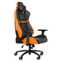 Игровое кресло WARP Gr чёрно-оранжевое