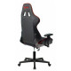 Кресло игровое A4Tech Bloody GC-400 черный/красный