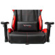 Игровое кресло Бюрократ VIKING 5 AERO RED черный/красный