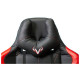 Игровое кресло Бюрократ VIKING 5 AERO RED черный/красный