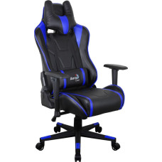 Игровое кресло Aerocool AC220 AIR-BB черно-синее