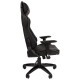 Игровое кресло Chairman game 44 чёрное/серое