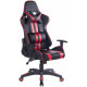 Кресло Tetchair iCar чёрно-красный