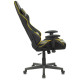 Кресло игровое Бюрократ VIKING ZOMBIE A4 YEL черный/желтый
