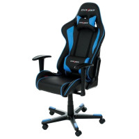 Кресло игровое DXRacer Formula OH/FE08 черный/синими