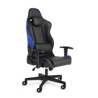 Игровое кресло WARP Sg чёрно-синее