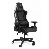 Игровое кресло WARP Xn чёрно-белое