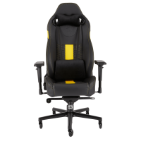 Игровое кресло Corsair Gaming™ T2 ROAD WARRIOR Gaming Chair Black/Yellow