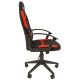 Игровое кресло Chairman game 9 чёрное/красное