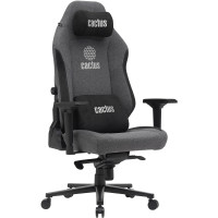 Кресло Cactus CS-CHR-MAG-GY серый/черный 