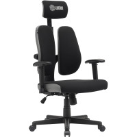 Кресло Cactus CS-CHR-MC03-BKGY черный/серый