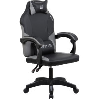 Кресло игровое OKLICK Spirit черный/серый