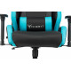 Кресло игровое Knight Thunder 5X черный/голубой
