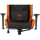 Кресло игровое Бюрократ Knight OUTRIDER черный/оранжевый