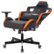 Кресло игровое Бюрократ Knight OUTRIDER черный/оранжевый