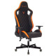 Кресло игровое Бюрократ Knight OUTRIDER черный/оранжевый