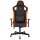 Кресло игровое Бюрократ Knight OUTRIDER черный/оранжевый