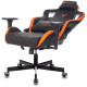 Кресло игровое Бюрократ Knight OUTRIDER черный/оранжевый