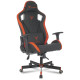 Кресло игровое Бюрократ Knight OUTRIDER черный/оранжевый