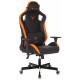 Кресло игровое Бюрократ Knight OUTRIDER черный/оранжевый