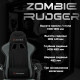 Кресло Бюрократ игровое Zombie Rudger черный/серый