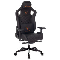 Кресло игровое Бюрократ Knight TITAN черный/красный