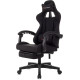 Кресло Бюрократ игровое ZOMBIE Shadow B черный