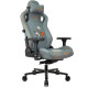 Кресло игровое Бюрократ Knight Craft Dragon серый