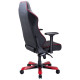 Игровое кресло DXRacer Iron OH/IS188/NR чёрно-красное