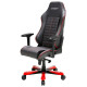 Игровое кресло DXRacer Iron OH/IS188/NR чёрно-красное