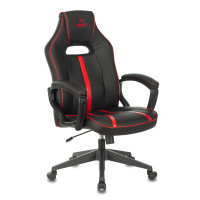 Игровое кресло Бюрократ VIKING ZOMBIE A3 RED черный/красный