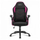 Игровое кресло Sharkoon Elbrus 1 чёрно-розовое