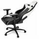 Игровое кресло Sharkoon Elbrus 3 чёрно-белое