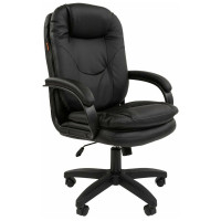Офисное кресло Chairman 668 LT экопремиум черный N