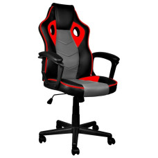 Игровое кресло RAIDMAX DK240RD черно-красное