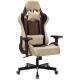 Кресло игровое Бюрократ Zombie Viking 7 Knight Fabric коричневый/бежевый
