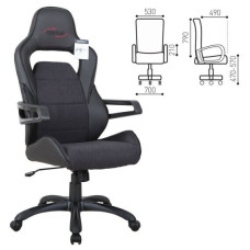 Кресло игровое BRABIX Nitro GM-001 черный