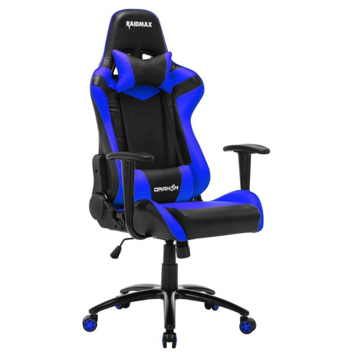 Игровое кресло RAIDMAX DK606RUBU сине-черное