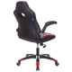 Кресло игровое Бюрократ VIKING-1N/BL-RED черный/красный