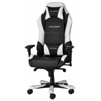 Игровое кресло DXRacer OH/IS11/NW Iron чёрно-белое
