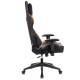 Кресло игровое Бюрократ Zombie VIKING 5 AERO черный/оранжевый