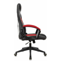 Кресло игровое Бюрократ Zombie Arena черный/красный