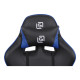 Кресло игровое OKLICK Camper черный/синий