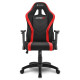 Игровое кресло Sharkoon Skiller SGS2 Jr.  чёрно-красное