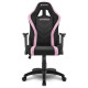 Игровое кресло Sharkoon Skiller SGS2 Jr. чёрно-розовое